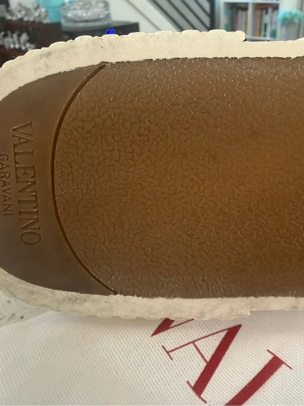 Valentino Garavani Gingham Sneakers — Size 44